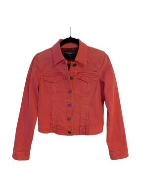 Sanctuary Coral Denim Jacket Size Small